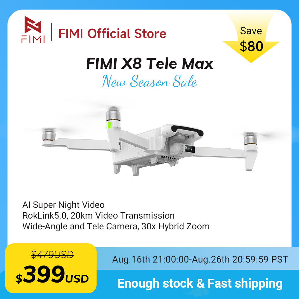 Dji Drone Mini 4 Pro - Nouveau drone FIMI X8 Tele Max