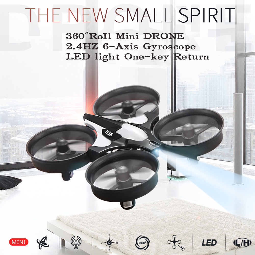 Mini drone JJRC H36 2.4G 6 axe - Drone Gimbal 2 Axis avis et prix