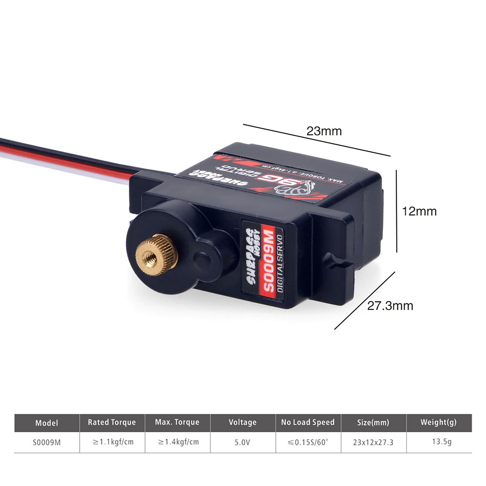 Micro-servo numérique 2g 3.7g  - Drone Gimbal Controller avis et prix