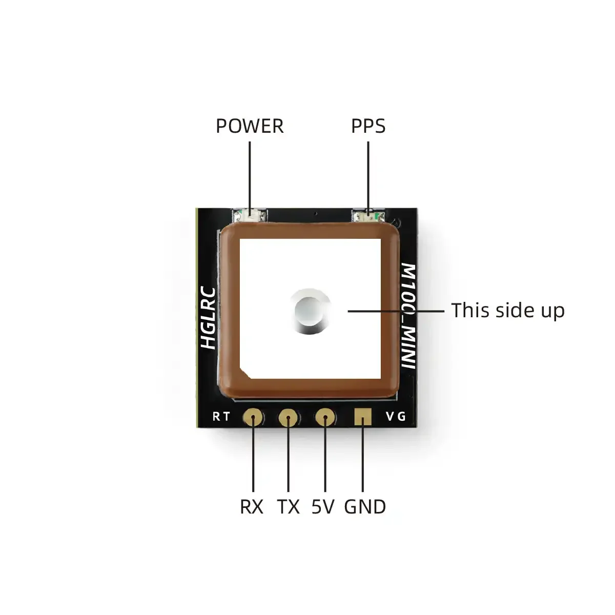 Module GPS HGLRC M100 MINI M10 - Drone Gimbal Controller avis et prix